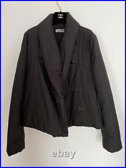 Jil Sander Down Jacket Black Size 38