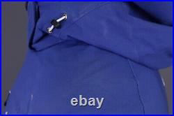 KJUS Domain Blue Full Zip Soft Shell Ski Jacket Size 48 / S