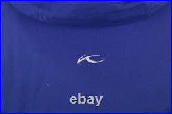 KJUS Domain Blue Full Zip Soft Shell Ski Jacket Size 48 / S