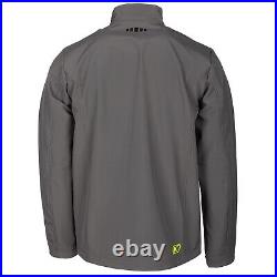 KLIM Sample Delta Windproof Soft Shell Jacket Men's LG Castlerock Gray/Black