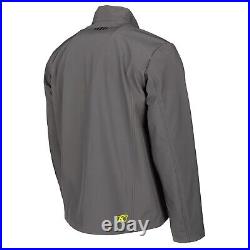 KLIM Sample Delta Windproof Soft Shell Jacket Men's LG Castlerock Gray/Black