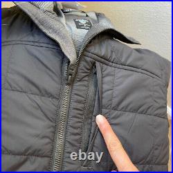 Kuhl Jacket Mens Small Black Rebel Lightweight Insulated Quilted Puffer Coat