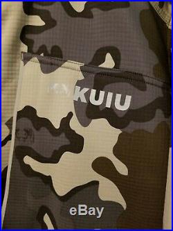 Kuiu Chinook Jacket Vias camo soft shell ultralight hunting Large macro pattern