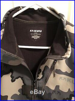 Kuiu Teton Soft Shell Hunting Jacket Vias Camo, Men's Large NWOT