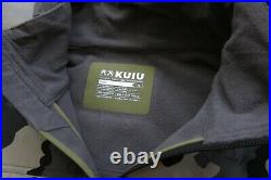 Kuiu Ultralight Hunting Camo Guide DCS Soft Shell Jacket Coat Sz XL- Vias