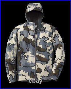 Kuiu Ultralight Hunting Camo Rubicon Hooded Softshell Jacket Vias XL