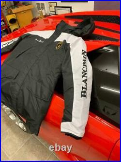 LAMBORGHINI COAT JACKET AUTHENTIC BLANCPAIN NEW XXL with tags, removable shell