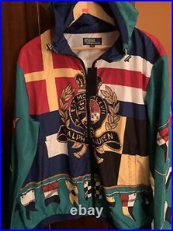 LIMITED EDITION Vintage Polo Ralph Lauren CP-93 Nautical Flag Jacket