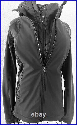 LULULEMON WIND RUNNER Size NWOT 8 Soft Shell Jacket Coat Black