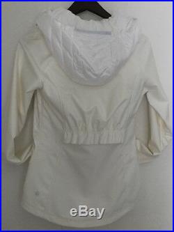 LULULEMON Wind Runner Soft Shell Jacket With Vest White Sz 6 Snow Rain Run NWT
