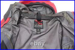 L. LBean All Conditions 2 In 1 GORE-TEX Soft Shell Jacket Men's Medium Red