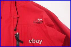 L. LBean All Conditions 2 In 1 GORE-TEX Soft Shell Jacket Men's Medium Red