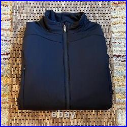 Lululemon Full Zip Puffer Jacket Black Soft Shell Men's Size Large L