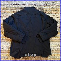 Lululemon Full Zip Puffer Jacket Black Soft Shell Men's Size Large L
