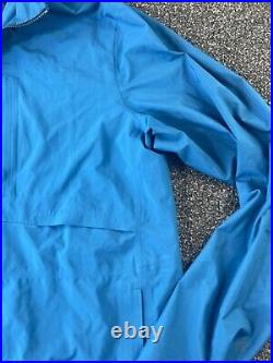 Lululemon Rain Weather Jacket Mens XXL Glyde Hood Full Zip Blue