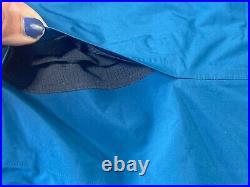 Lululemon Rain Weather Jacket Mens XXL Glyde Hood Full Zip Blue