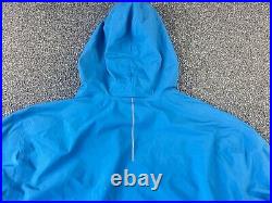 Lululemon Rain Weather Jacket Mens XXL Glyde Hood Full Zip Blue