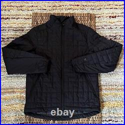 Lululemon Sky Loft Puffer Jacket Black Full Zip Quilted Men's Size Medium M