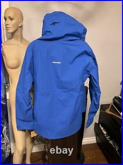 Mammut Alto Guide HS hooded jacket Mens blue Large, Outdoor Wear