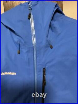 Mammut Alto Guide HS hooded jacket Mens blue Large, Outdoor Wear