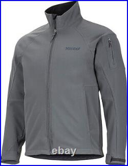 Marmot Gravity Softshell Windbreaker Jacket Mens Size Large Color Grey