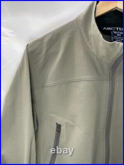 Medium ARCTERYX Gamma LT Green Olive Softshell Coat Jacket