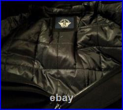Men's Dockers Soft Shell Jacket Small Microfiber Coat Nylon Quilt Lined NWT $180
