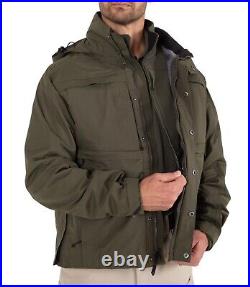 Men's First Tactical Tactix System Jacket Green Large Reg NWT