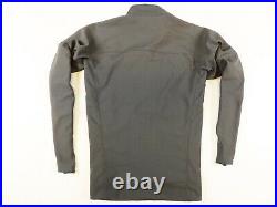 Men's Grey/green Arc'teryx Epsilon Ar Soft Shell Outdoor Jacket Sizelarge (l)