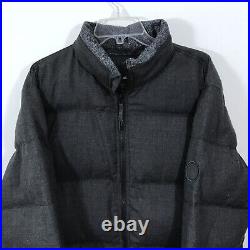 Men's L Allbirds Jacket Trino Puffer Jacket Charcoal Coat NEW Weather Repellant