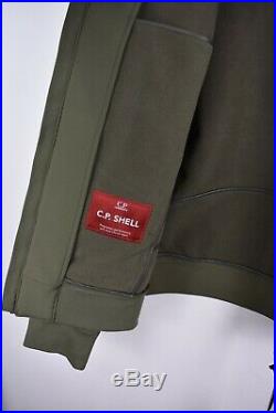 Men's New Season C. P. Company Hooded Soft Shell Jacket New with Tags 54 2XL