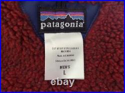 Men's Patagonia Hard Shell Hooded Fleece Lined Jacket RN51884 Size Large