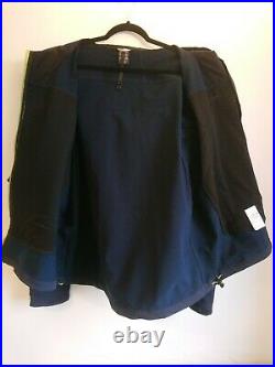 Men's Rab Exodus Jacket Size XXL 2XL Navy Blue Softshell Hooded