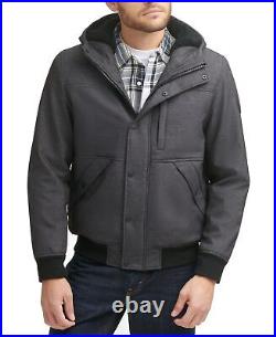 Men's Soft Shell Sherpa Lined Hooded Jacket