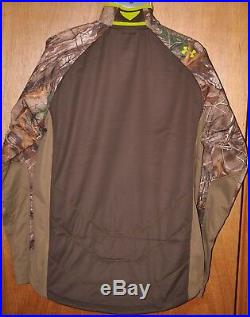 Men's Under Armour Camo Storm Scent Control Soft-shell Jacket Size Large