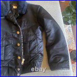 Men's Vintage Police Jacket -The Lawman 100% Nylon 44 Reg 1980s-1990s