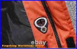 Men's White Duck Down Daiwa Fishing Jacket Warm Hooded Thick Puffer Jacket Coat