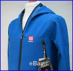 Mens 66 Degrees North Vatnajokull Power Shield Pro Softshell Jacket Hood S M L
