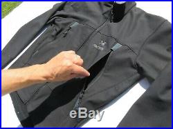 Mens Arc'teryx Gamma AR Fortius 3.0 Softshell Jacket Men's Medium Black