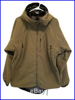 Mens Patagonia Dimensions soft shell jacket hoody XL Alpha Green MARS PCU