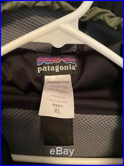 Mens Patagonia Dimensions soft shell jacket hoody XL Alpha Green MARS PCU