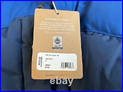 Mens Patagonia Down Puffer Jacket Full Zip Coat Bivy Blue Small NEW WITH TAGS