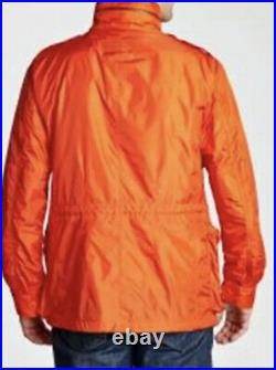 Mens Polo Ralph Lauren Combat Military Jacket 2XL XXL Orange $322.00 NEW