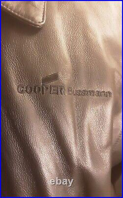 Mens Sz XL Gear For Sports Ace Leather Jacket Cooper Bussmann NWT
