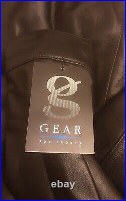 Mens Sz XL Gear For Sports Ace Leather Jacket Cooper Bussmann NWT