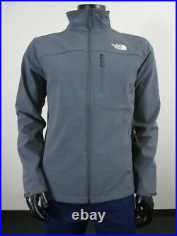 Mens TNF The North Face Apex Bionic FZ Softshell Windproof Jacket Vanadis Grey