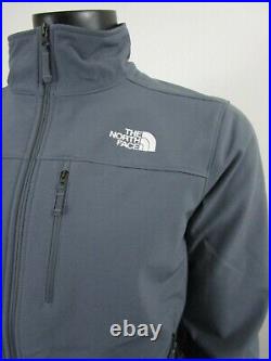 Mens TNF The North Face Apex Bionic FZ Softshell Windproof Jacket Vanadis Grey