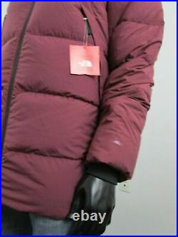 Mens TNF The North Face UX (Nuptse) 550-Down Parka Insulated Winter Jacket Red