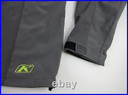 Mens XL KLIM Inversion Jacket Gore-tex Windstopper softshell gray full zip