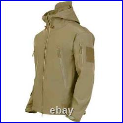 Military Shark Skin Soft Shell Jacket Tactical Windproof Waterproof Jacket